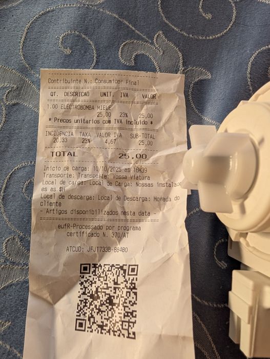 Miele bomba esgoto askoll m118