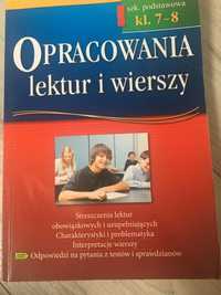 Opracowania lektur i wierszy klasa 7-8