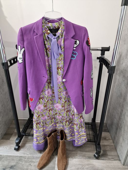 Sukienka Wu side Uni +pasek xs s m l xl 2xl