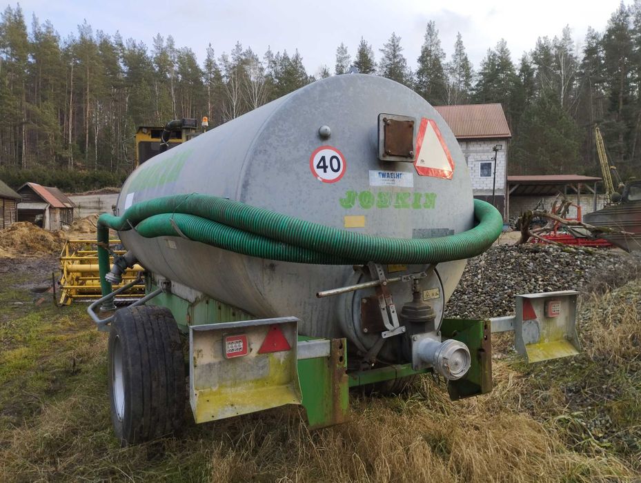 Beczkowóz Joskin zamiana