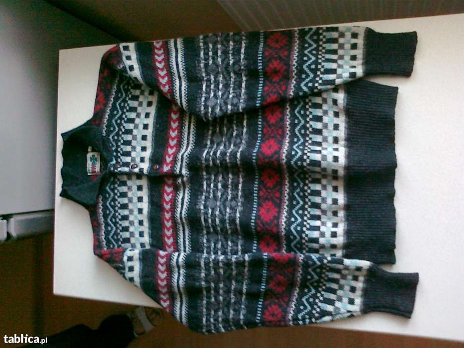 Sweter Męski. Wełniany 100%.