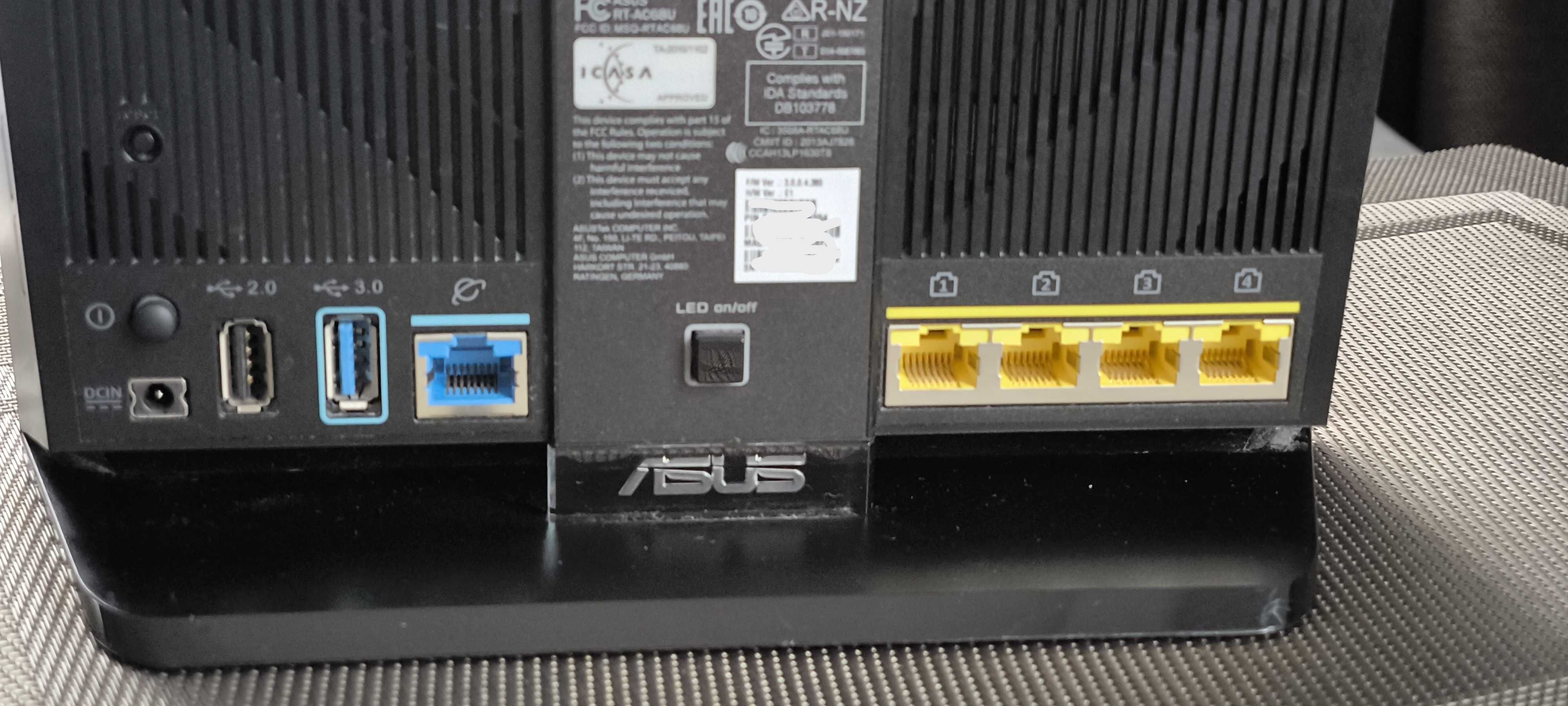 Router Asus RT-AC86U, AC1900, AiMESH,WiFi5, 4x1GB LAN 1GB WAN , 2xUSB
