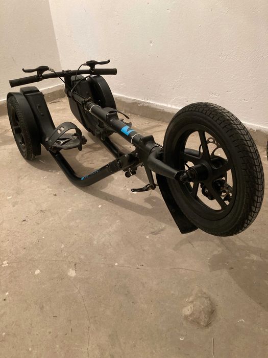 ME-MOVER Trójkołowiec 3w1 rower stepper  - składany