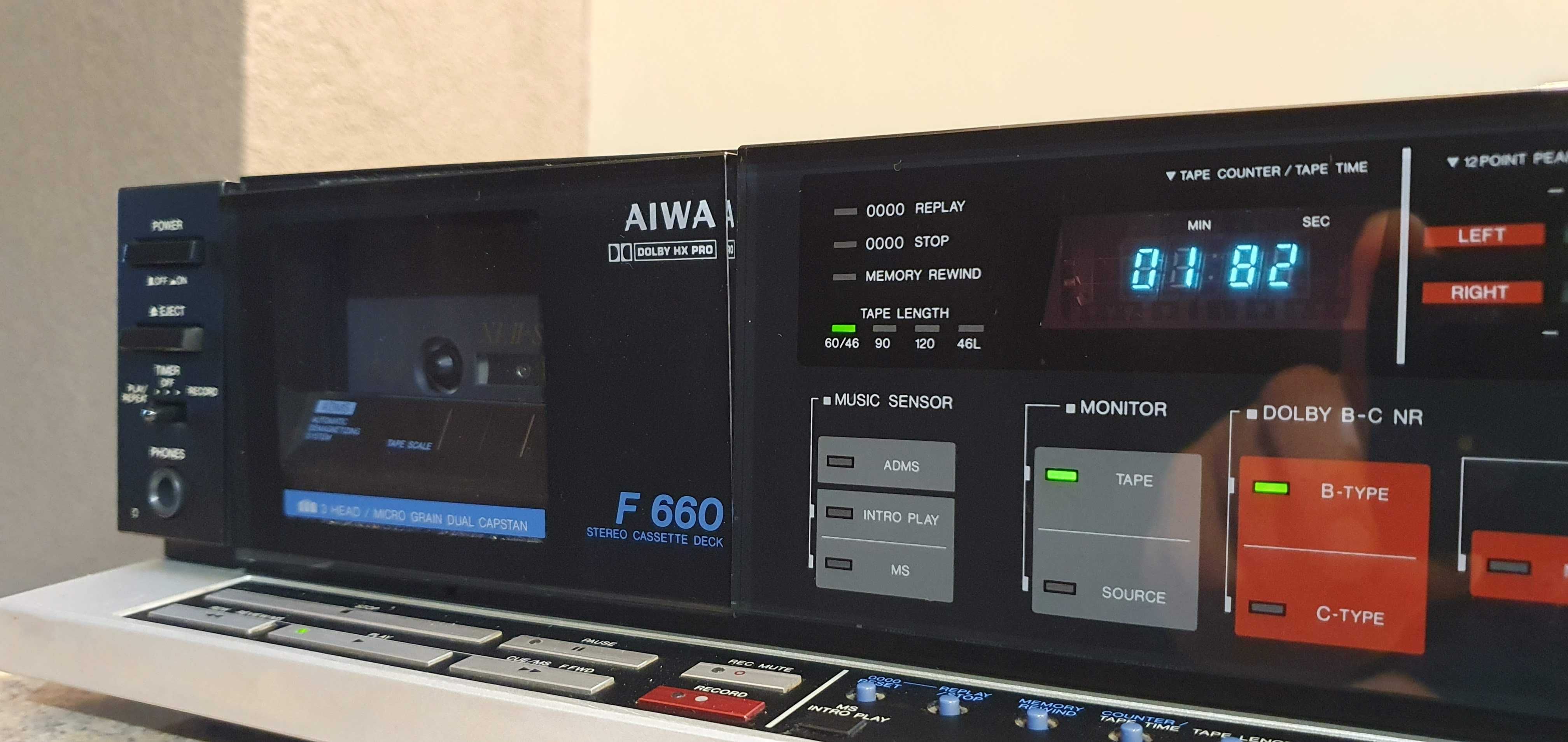 Magnetofon Aiwa F 660