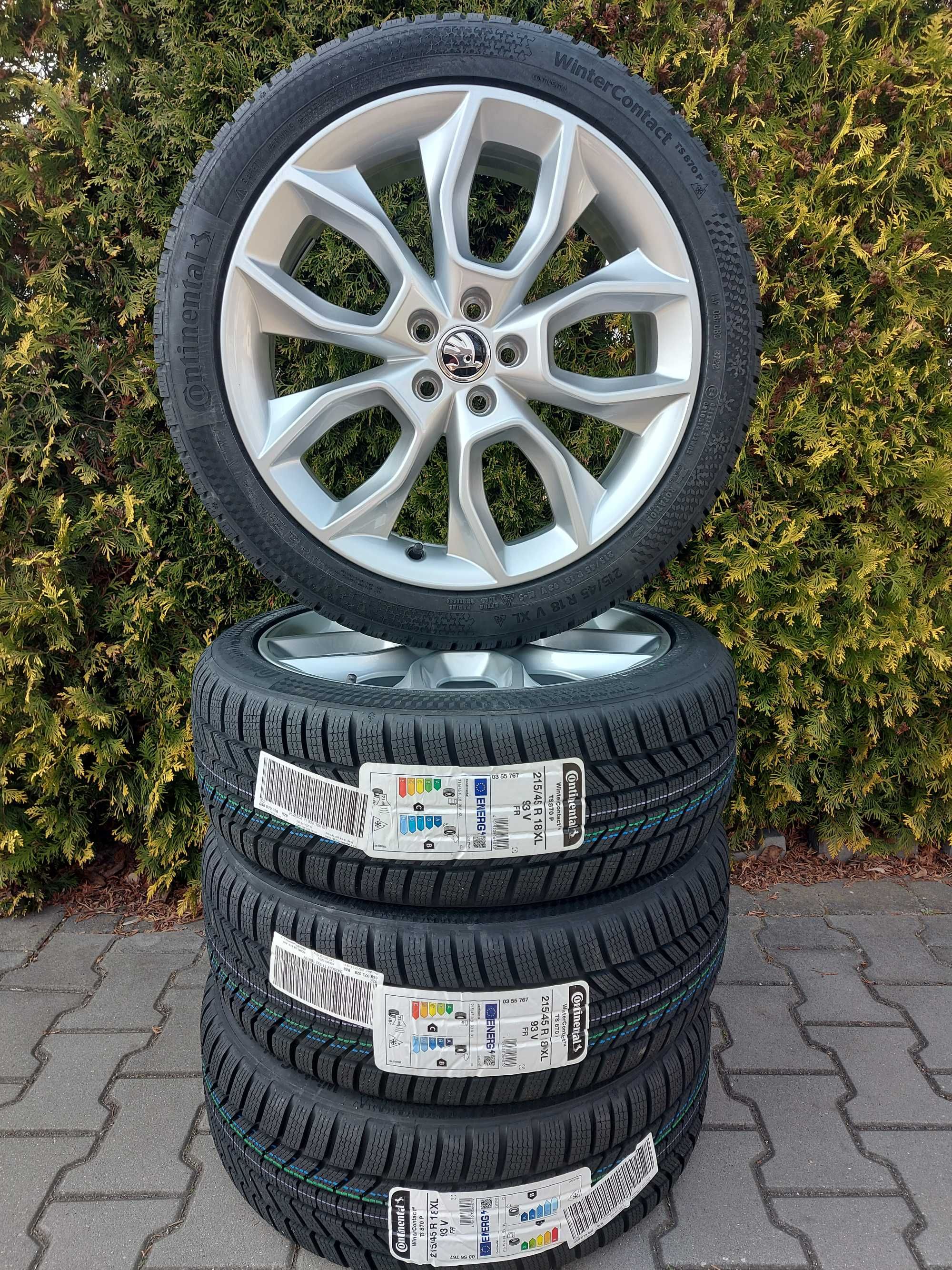 Felgi 18x7J_ Et39_5x100 Skoda Scala Kamiq Fabia Vw T-Cross Seat Arona