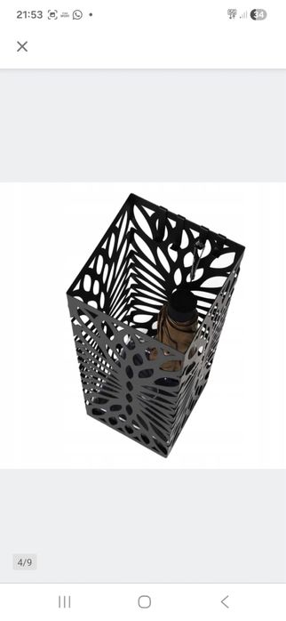 Metalowy stojak na parasol songmics