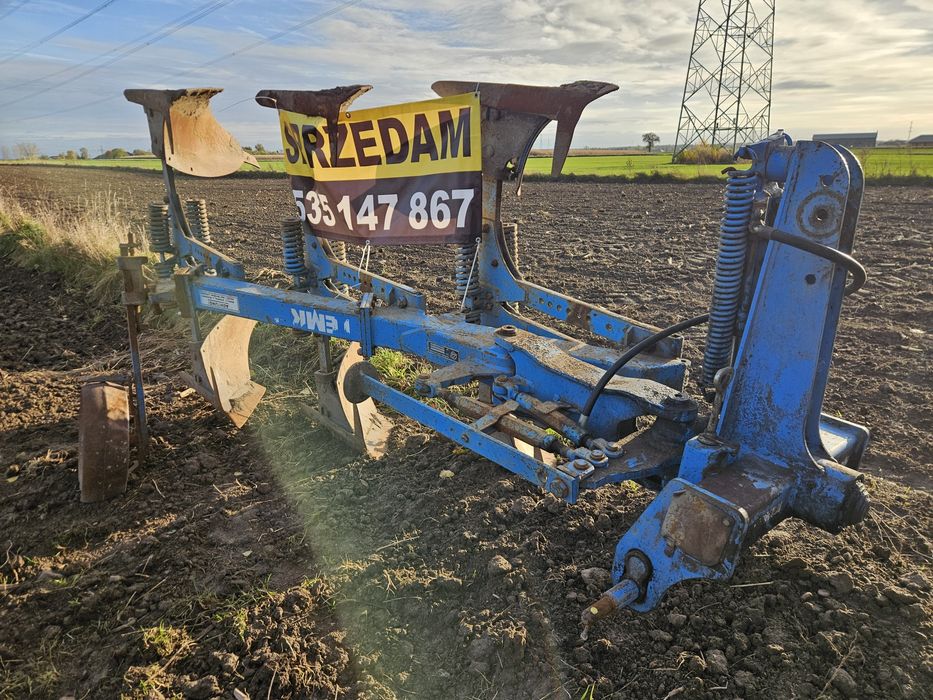 Pług obrotowy Lemken 3 skibowy na sprężynach