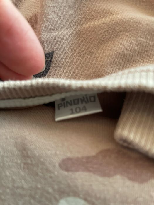 Koszulka bluzka na długi rękaw Pinokio 98