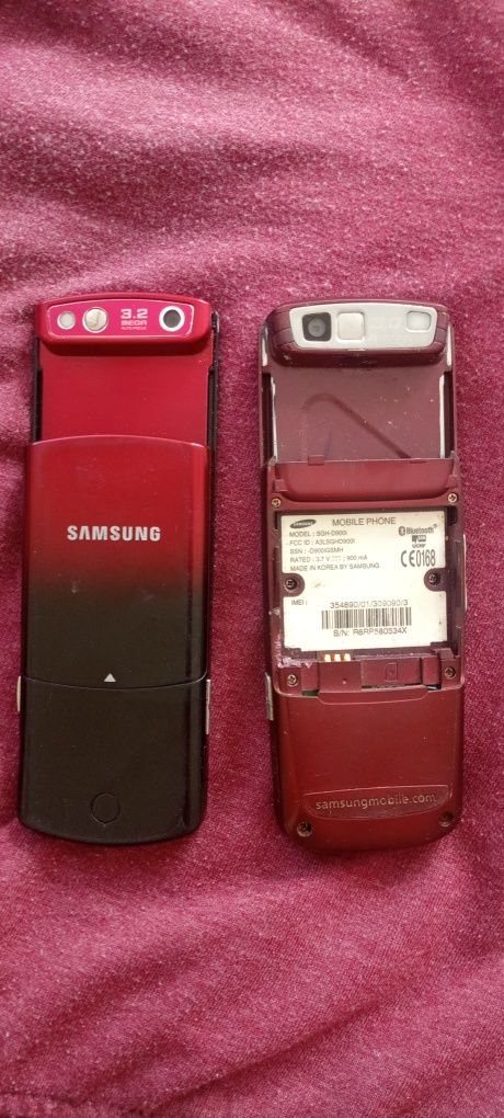 Samsung S5200 і D900