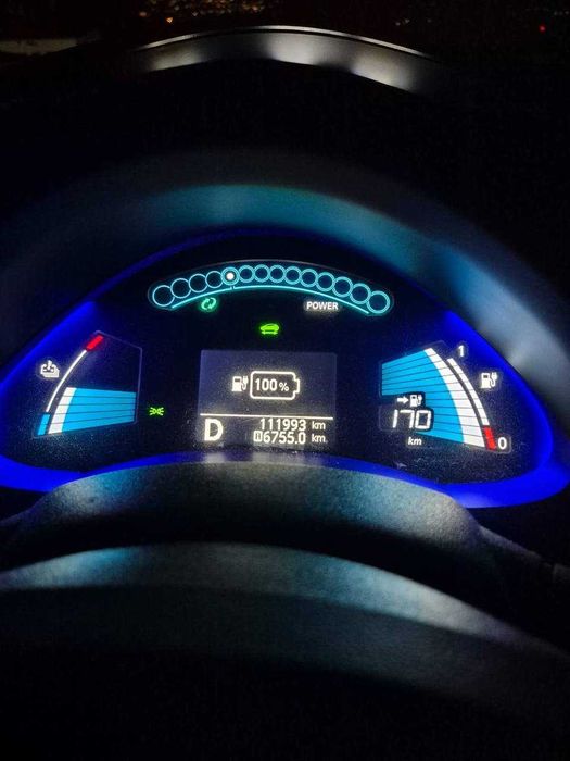 В дорозі Nissan Leaf Acenta 12/2017 нісан ліф електро 30 кВт хетчбек