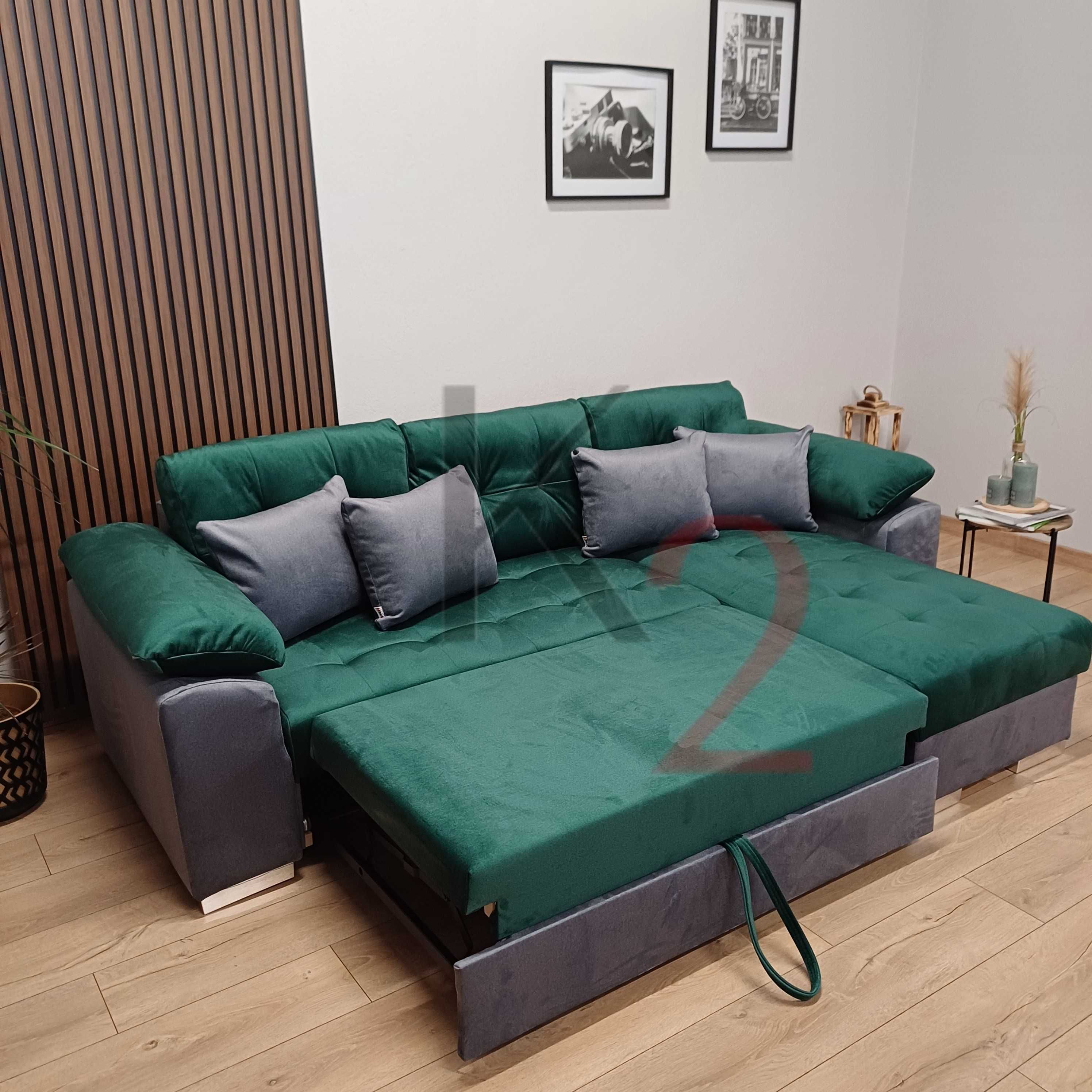 Narożnik DENVER, rogówka, sofa, USB elegancki +gratis
