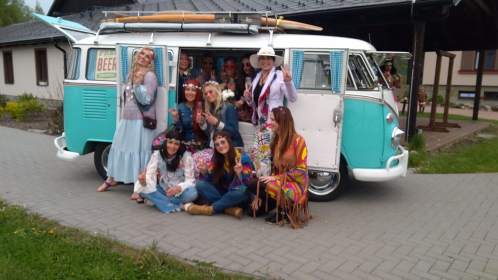 Bulik, Ogórek, auto do ślubu, boho, eventy