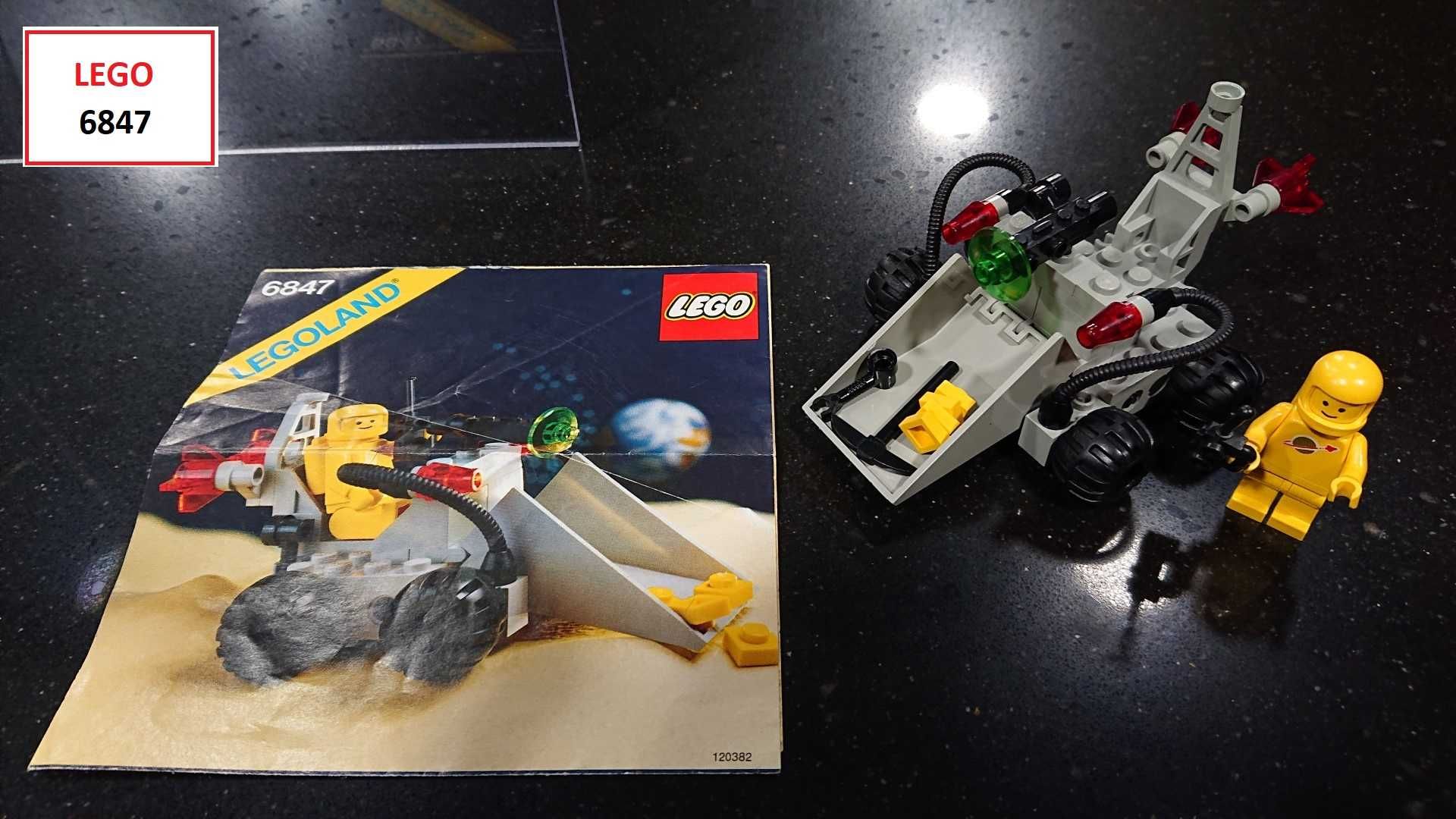 LEGO Space Classic: 6847; 6826; 6870; 6844; 886; 6827