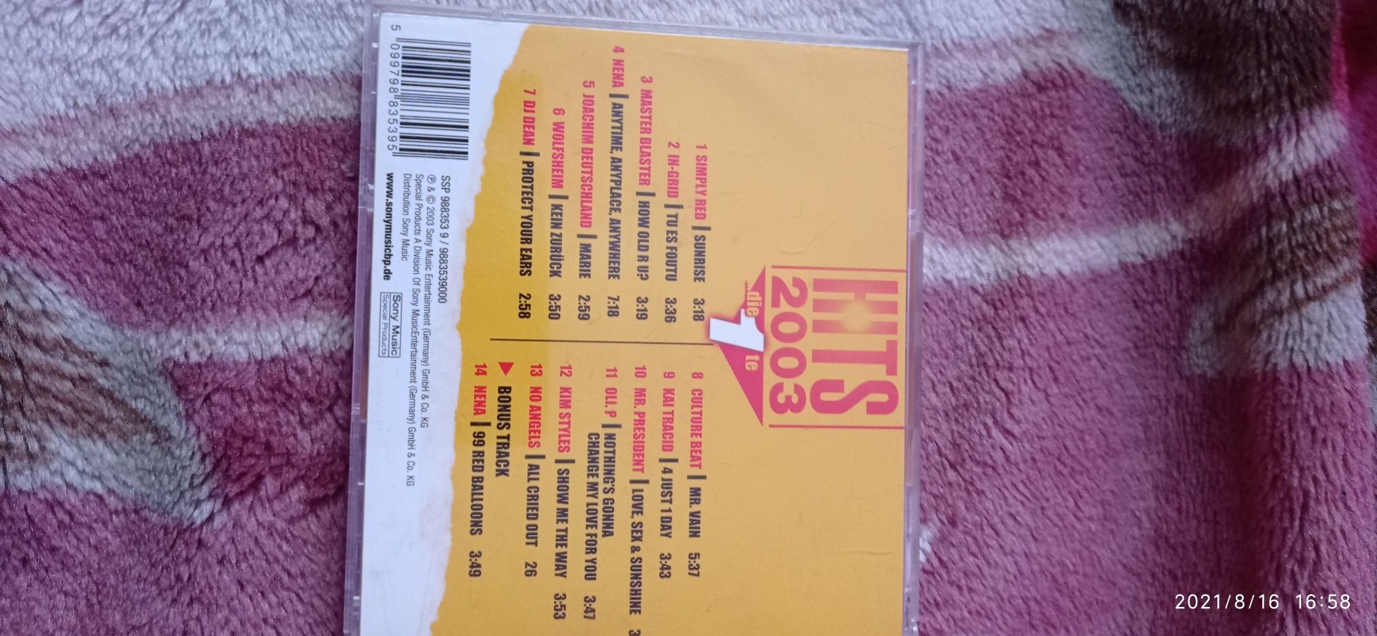 Hits 2003 płyta CD