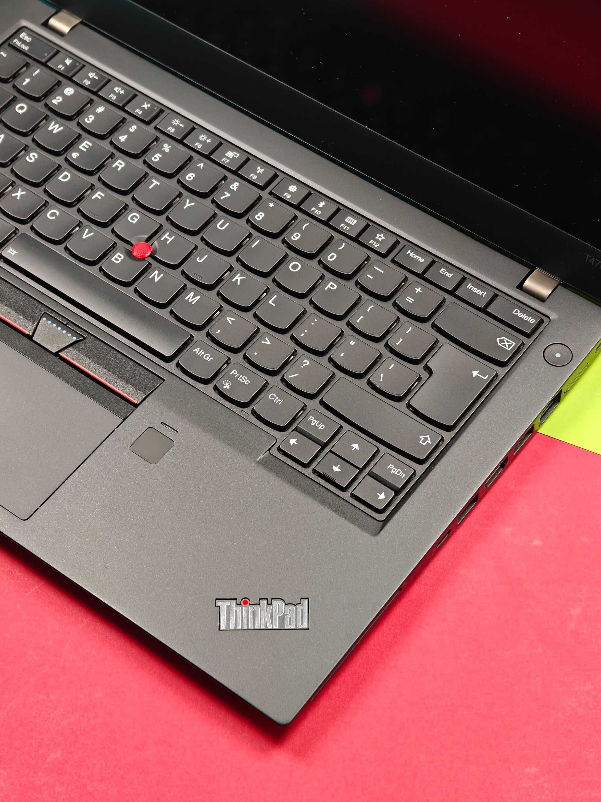 Lenovo ThinkPad T470s | i5-7200U | 12GB | 256GB | FHD | Ładowarka