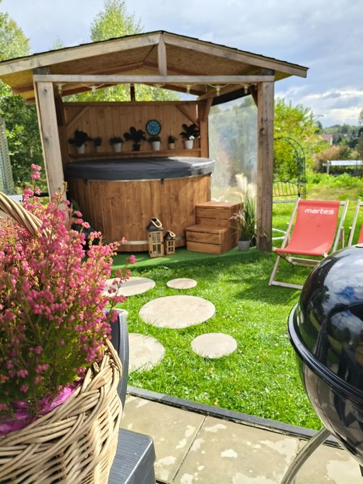 Domek z ogrodem  na wyłączność QUADY/ROWERY/TĘŻNIA/BASEN/GORĄCA BANIA