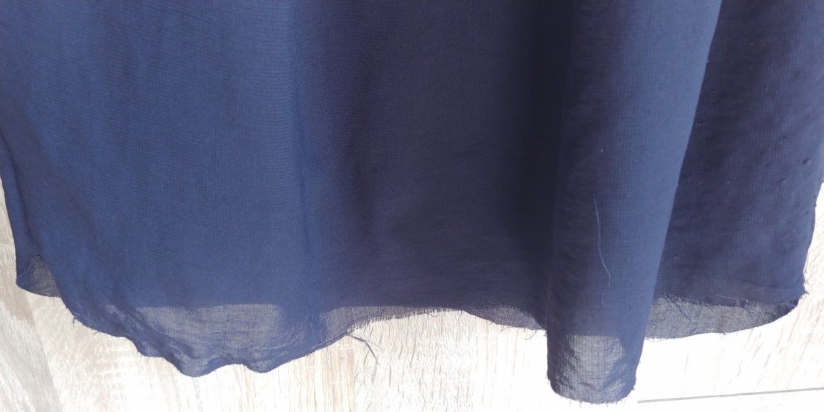 COS sukienka midi granatowa 34 xs collection of style