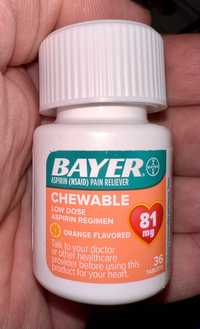 Oryginalny Bayer pomarańczowy z USA do ssania dla dzieci i dorosłych