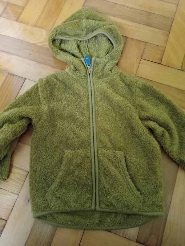 Bluza dziewcz. futerko-misiu. 110 (4-5lat).