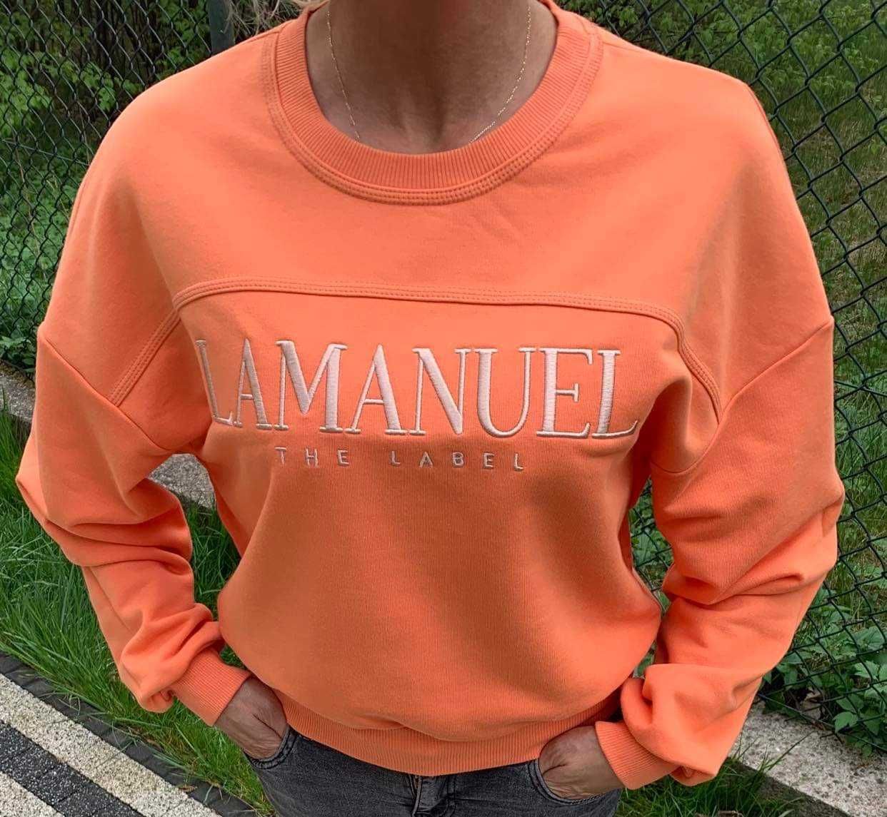 Pomarańczowa bluza La Manuel