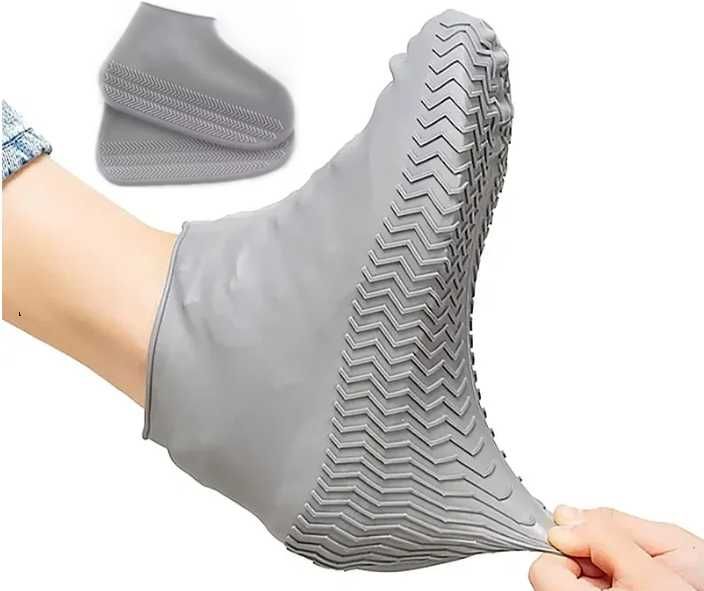 Ochraniacze na buty wodoodporne silikonowe przeciw deszczowe M