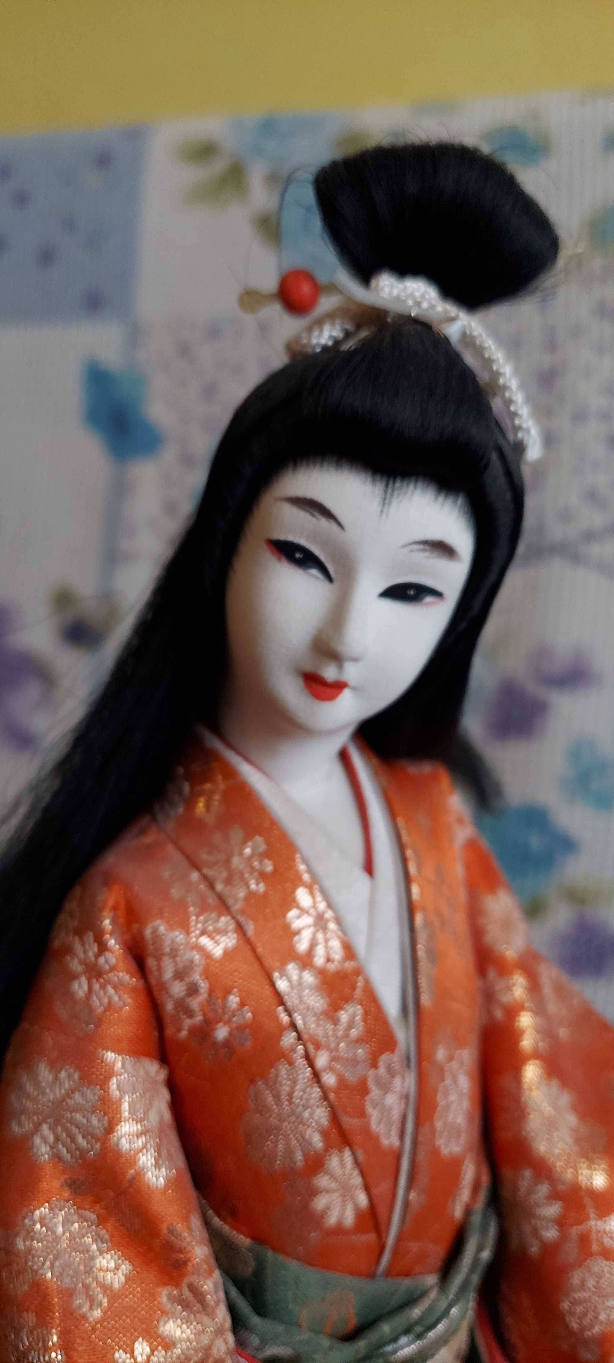 Duża lalka Japońska-Gejsza