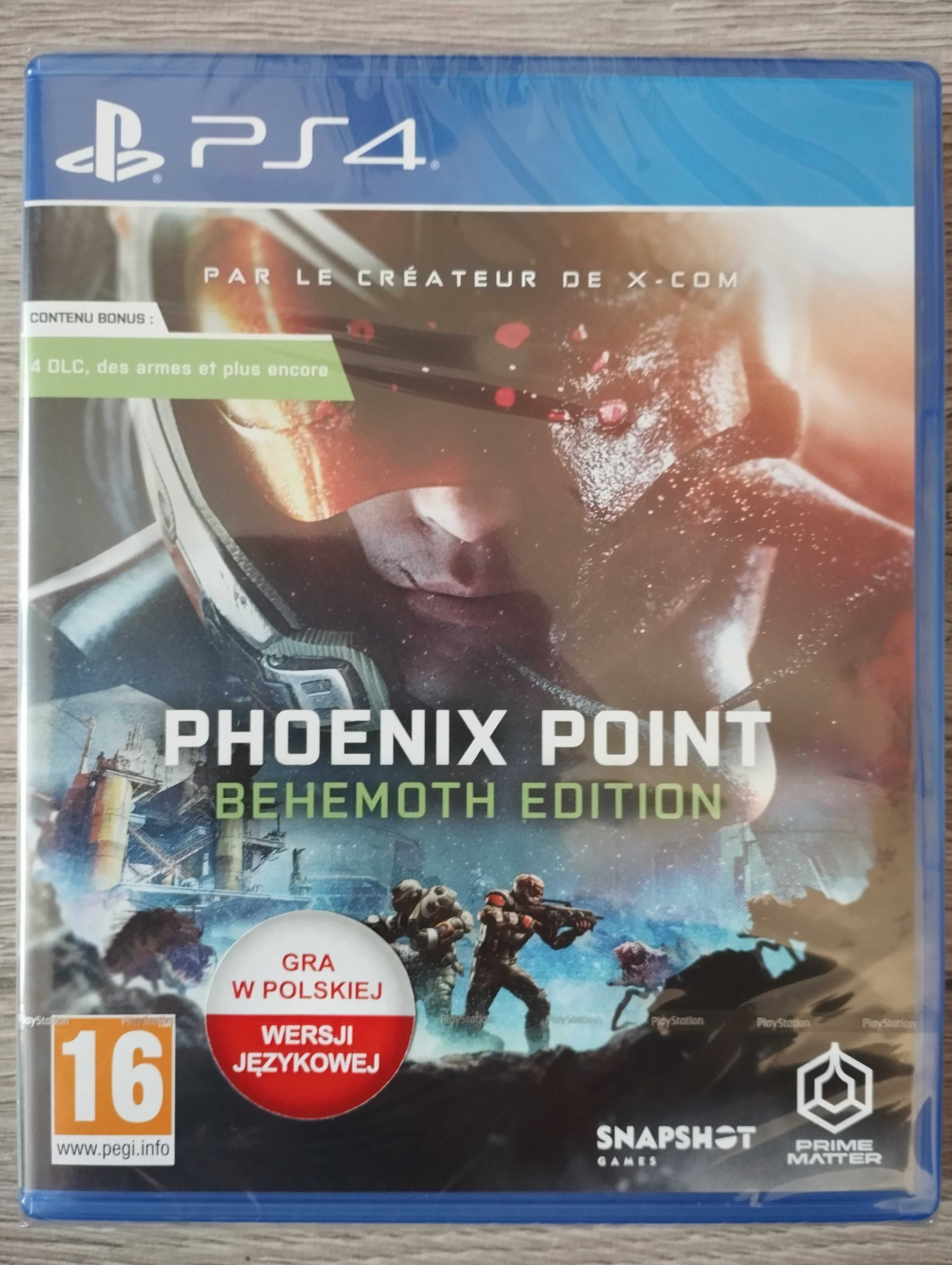 Nowa Gra Phoenix Point Behemoth Edition PS4/PS5 Playstation