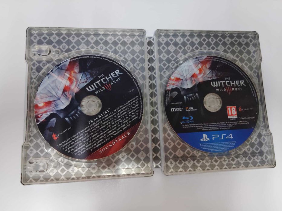 Wiedźmin 3: Dziki Gon PS4 Steelbook + gra