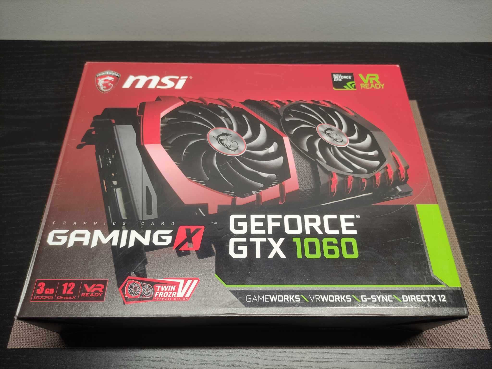 Msi GTX1060 3GB GAMING X w super stanie