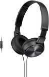 Słuchawki nauszne Sony MDR-ZX310AP black