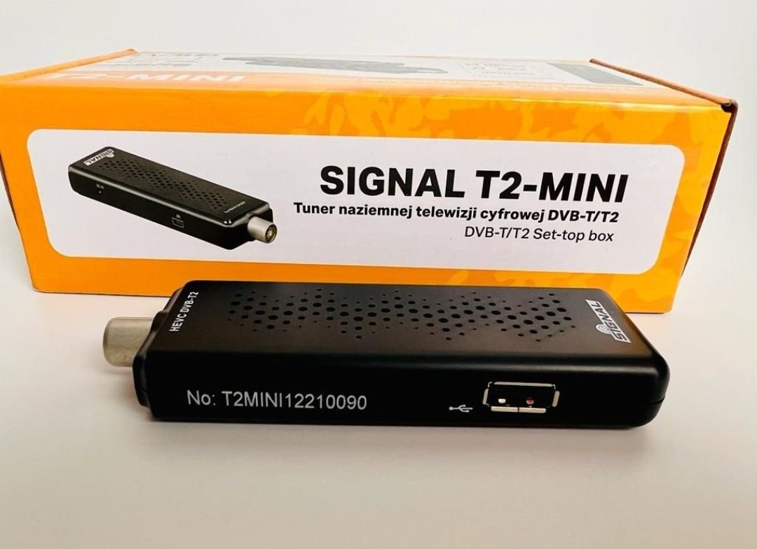 Dekoder tuner DVB-T T2 signal mini
