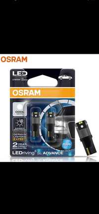 LED лампы OSRAM W5W T10. 6000K