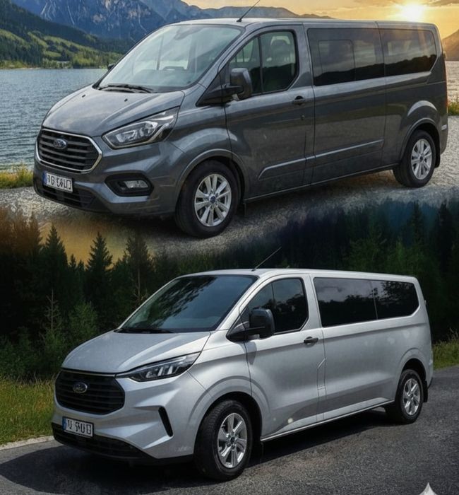 Wynajem busów osobowych-wypożyczalnia busów Fordy Custom 8-9 os