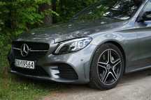 Mercedes-Benz Klasa C Mercedes C300d W205 AMG pakiet, 245 KM, full serwis, stan idealny