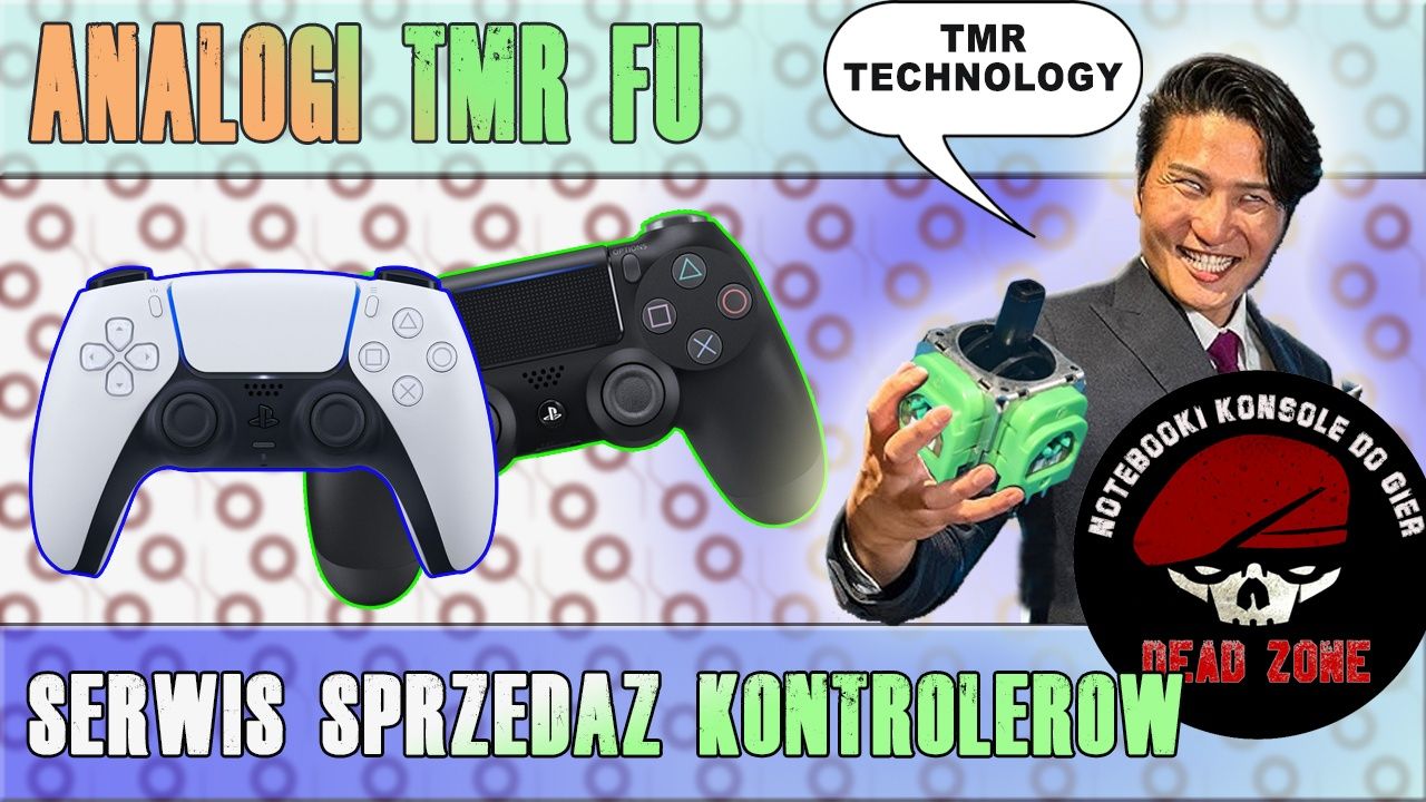 Serwis Napawa padów kontrolerów Xbox PlayStation Nintendo