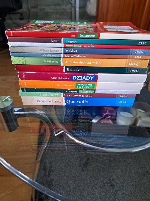 Lektury książki z opracowaniem liceum technikum