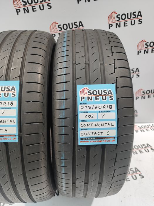 2 pneus como novos 235-60R18 Continental - Oferta dos Portes