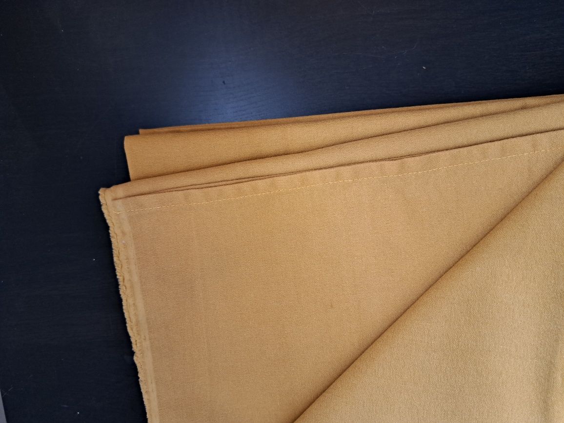 Materiał zasłona jasny brąz 240 x 134