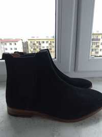 Buty Botki Sztyblety Czarne 44