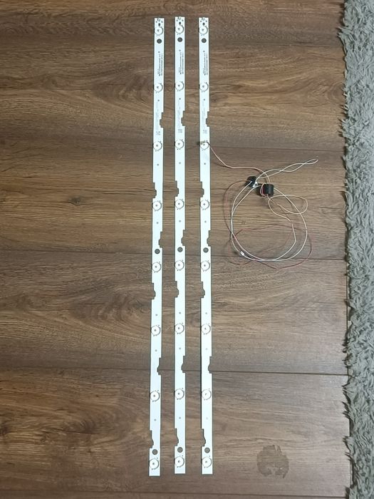 Podświetlenie paski LED do telewizora tv 40" cali Sharp Blaupunkt 3szt