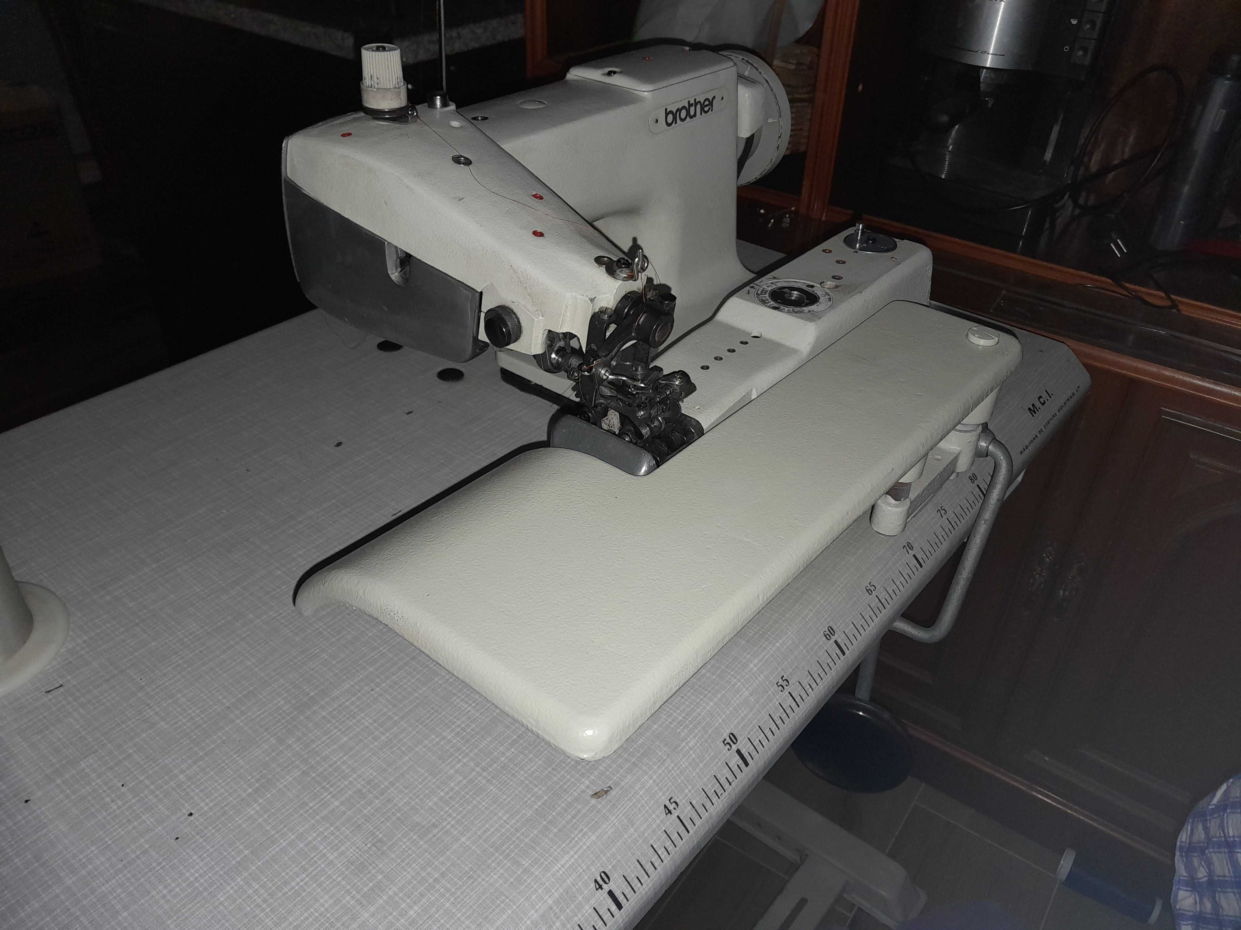 Maquina industrial bainha invisível brother