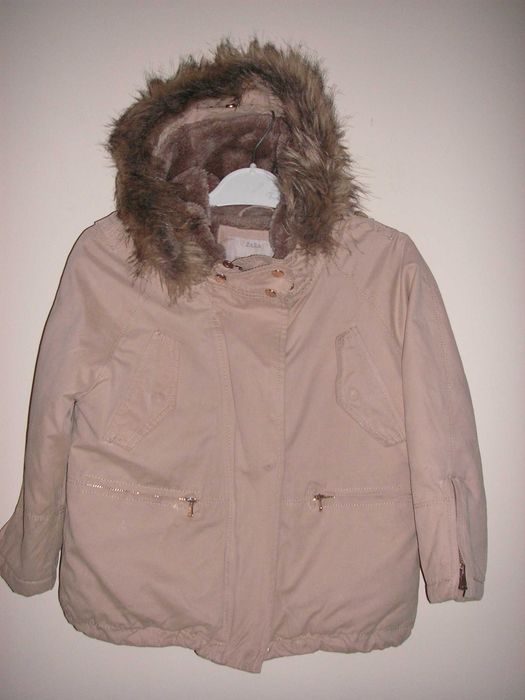 Blusão / Parka Zara T/6 - Quente