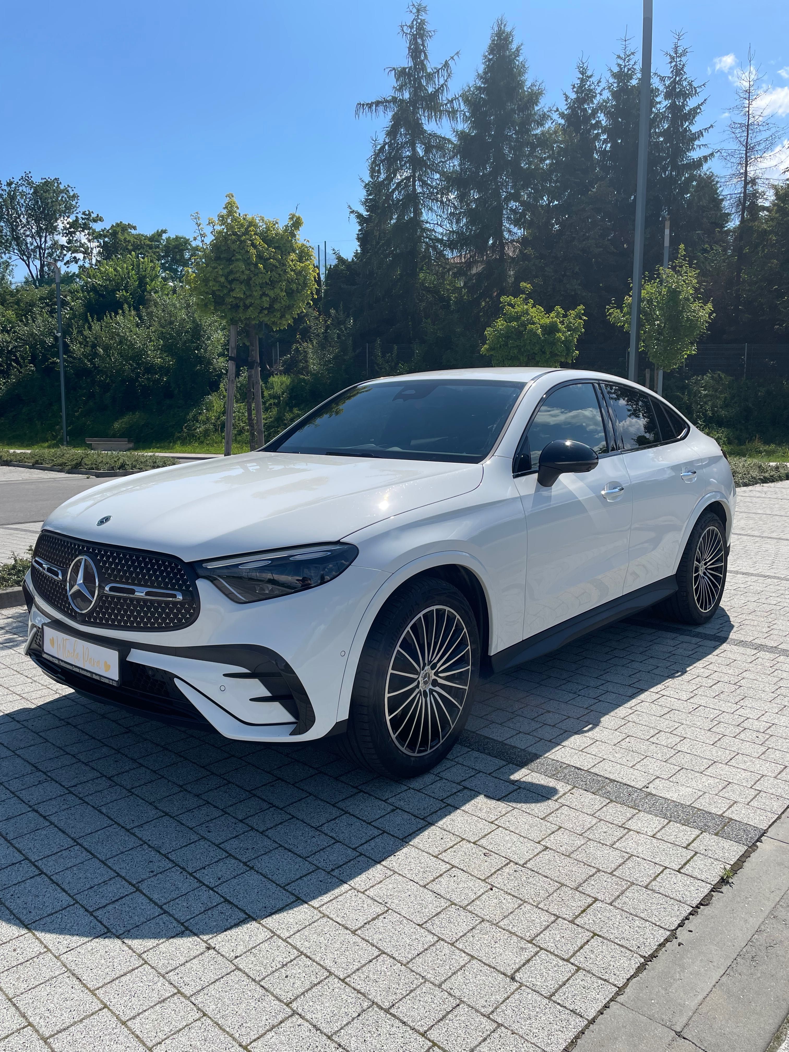 Auto do ślubu Mercedes Glc