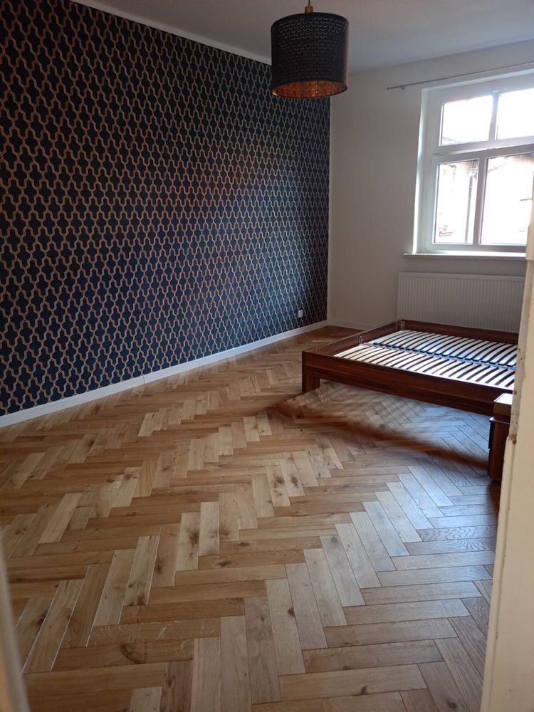 Podłoga Drewniana Jodełka Dąb Rustic,15x90x450mm, OlejUV x2, od ręki