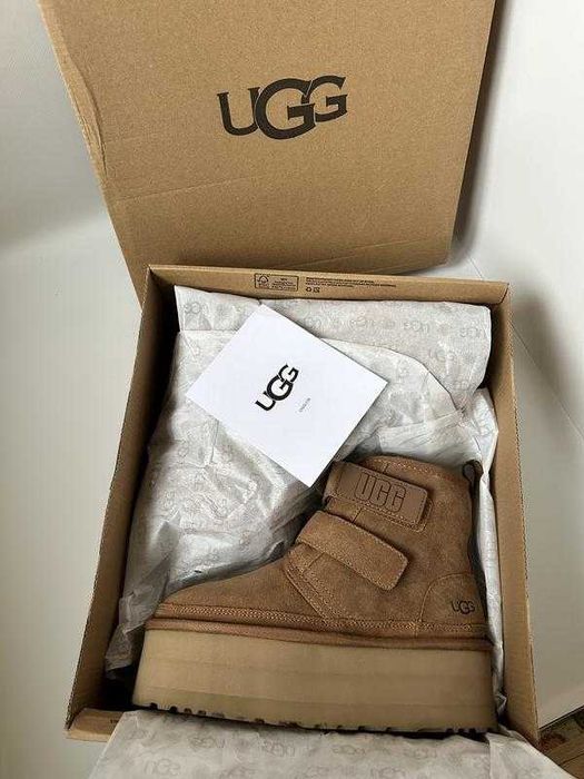 Угги/Угг/Уггі/UGG Australia Platform Chestnut/100%Овчина/Останній 40