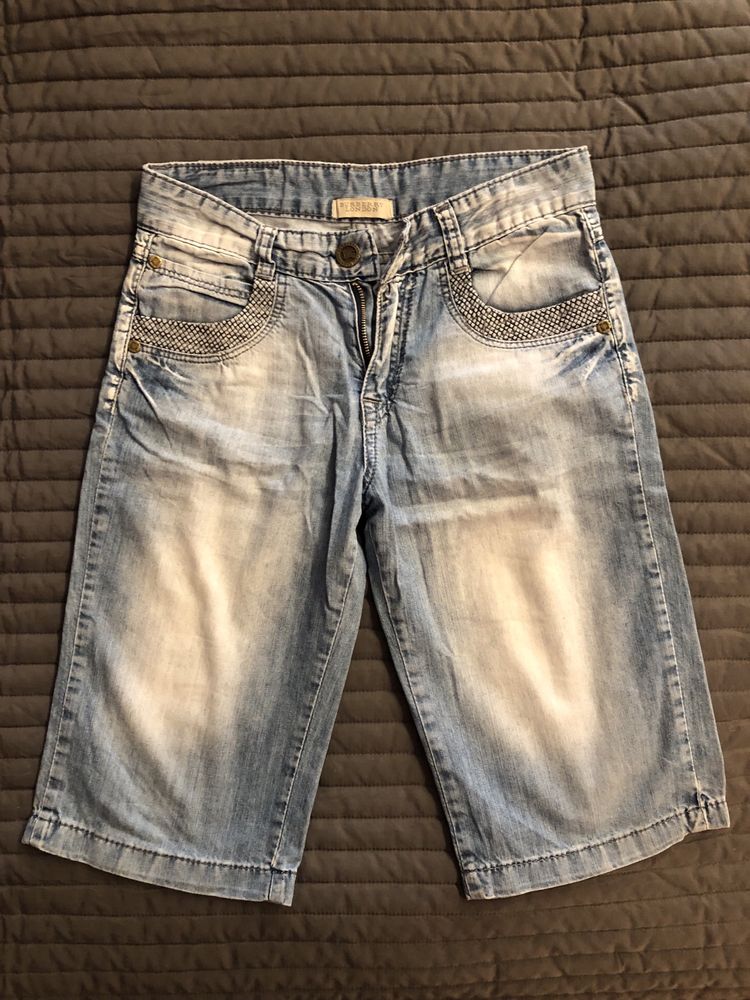 Spodenki jeansowe Burberry