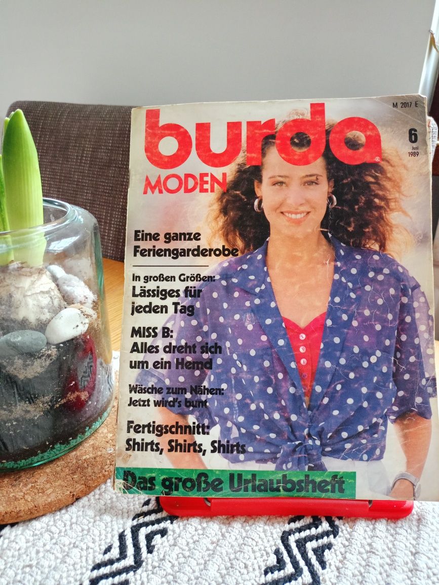 Niemiecka Burda, czerwiec 1989