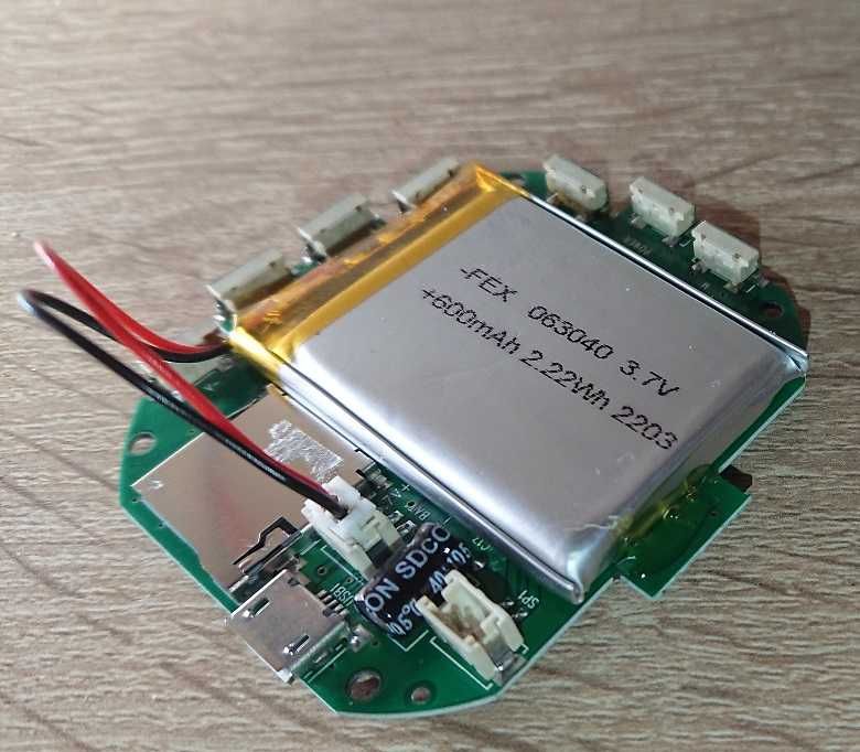 Bateria Akumulator Li-Po Li-Poly 250mAh 3.7V PCM