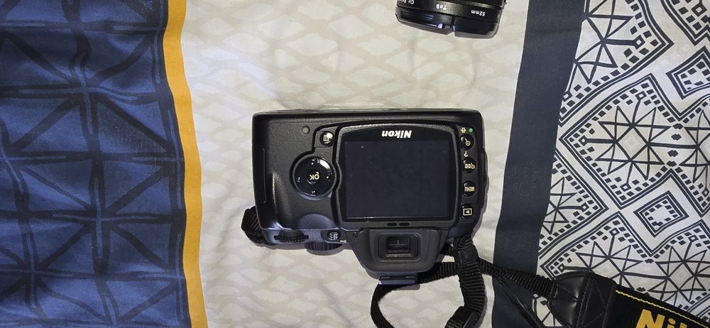 Nikon d60 com 2 lentes 18/55 e 55/200