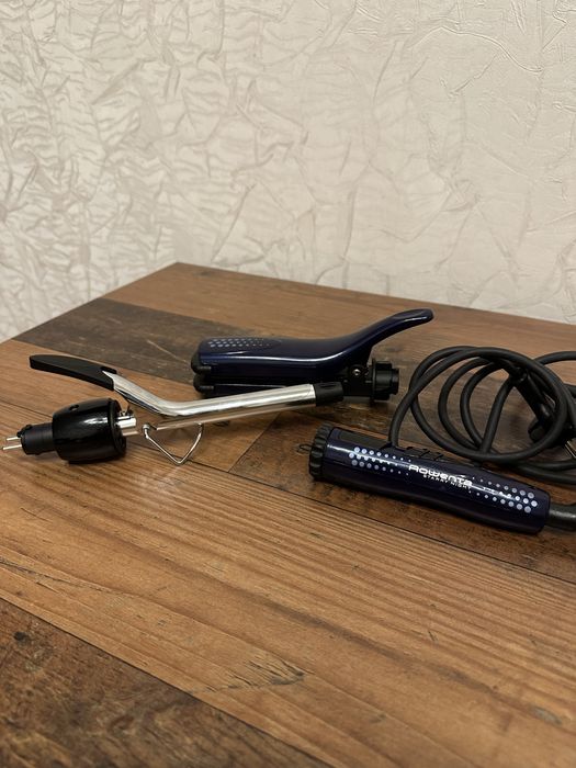 Стайлер плойка, гофра для волосся набір Rowenta